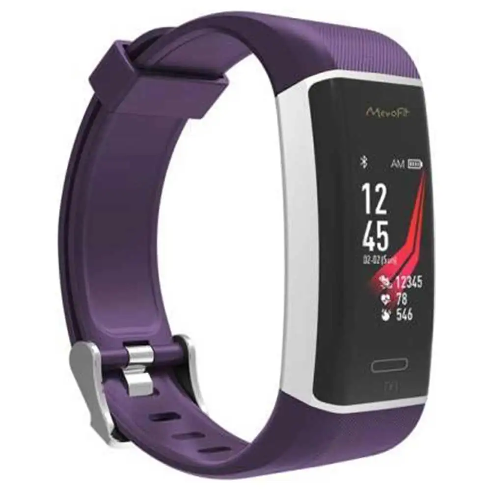 MevoFit Run Fitness Band,  Purple