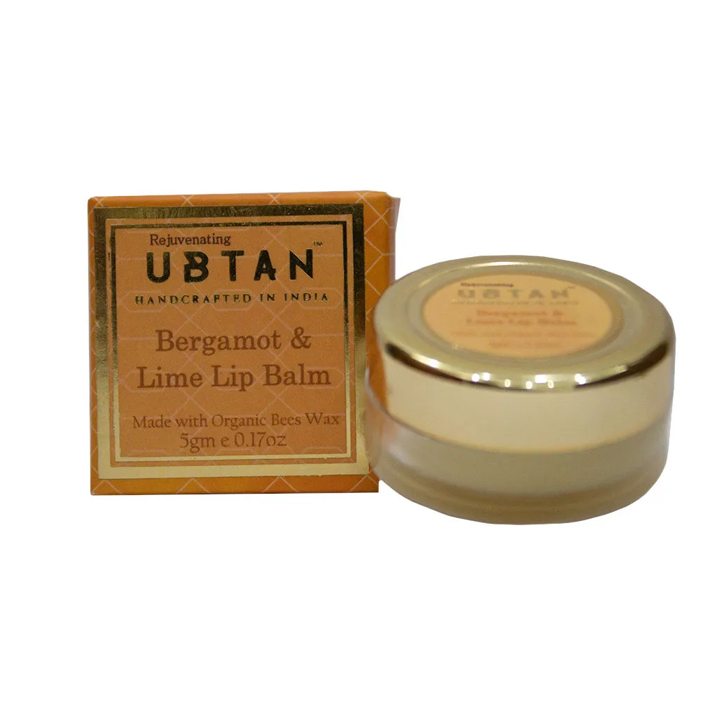 Rejuvenating UBTAN Bergamot & Lime Lip Balm