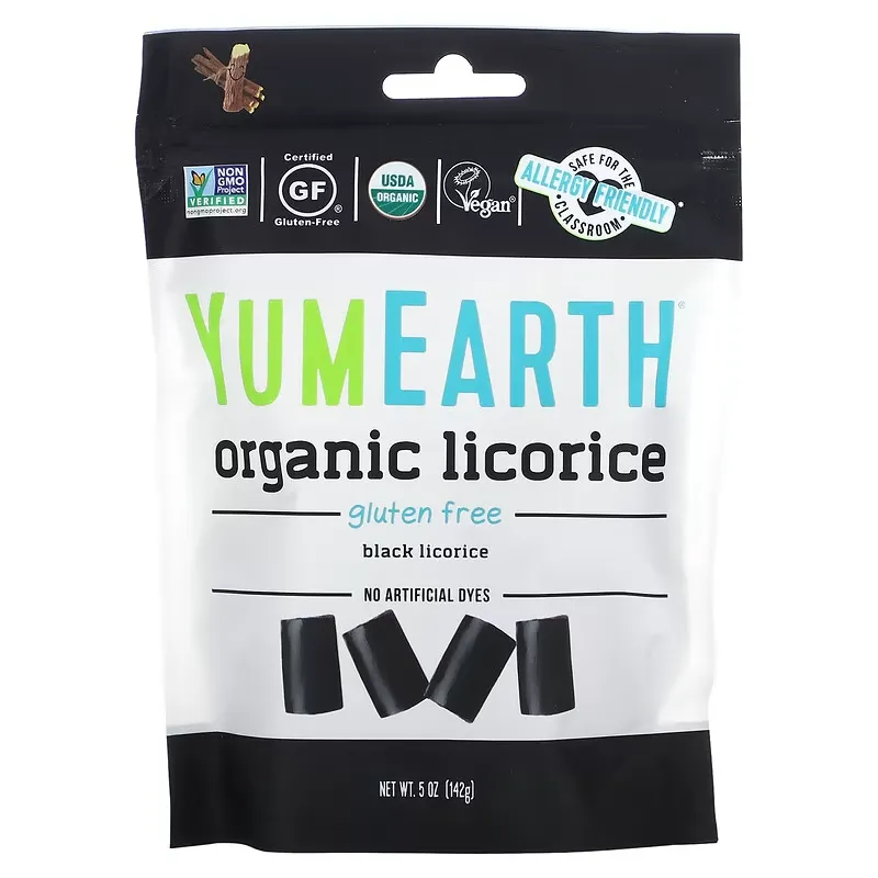 Organic Licorice, Black, 5 oz (142 g)