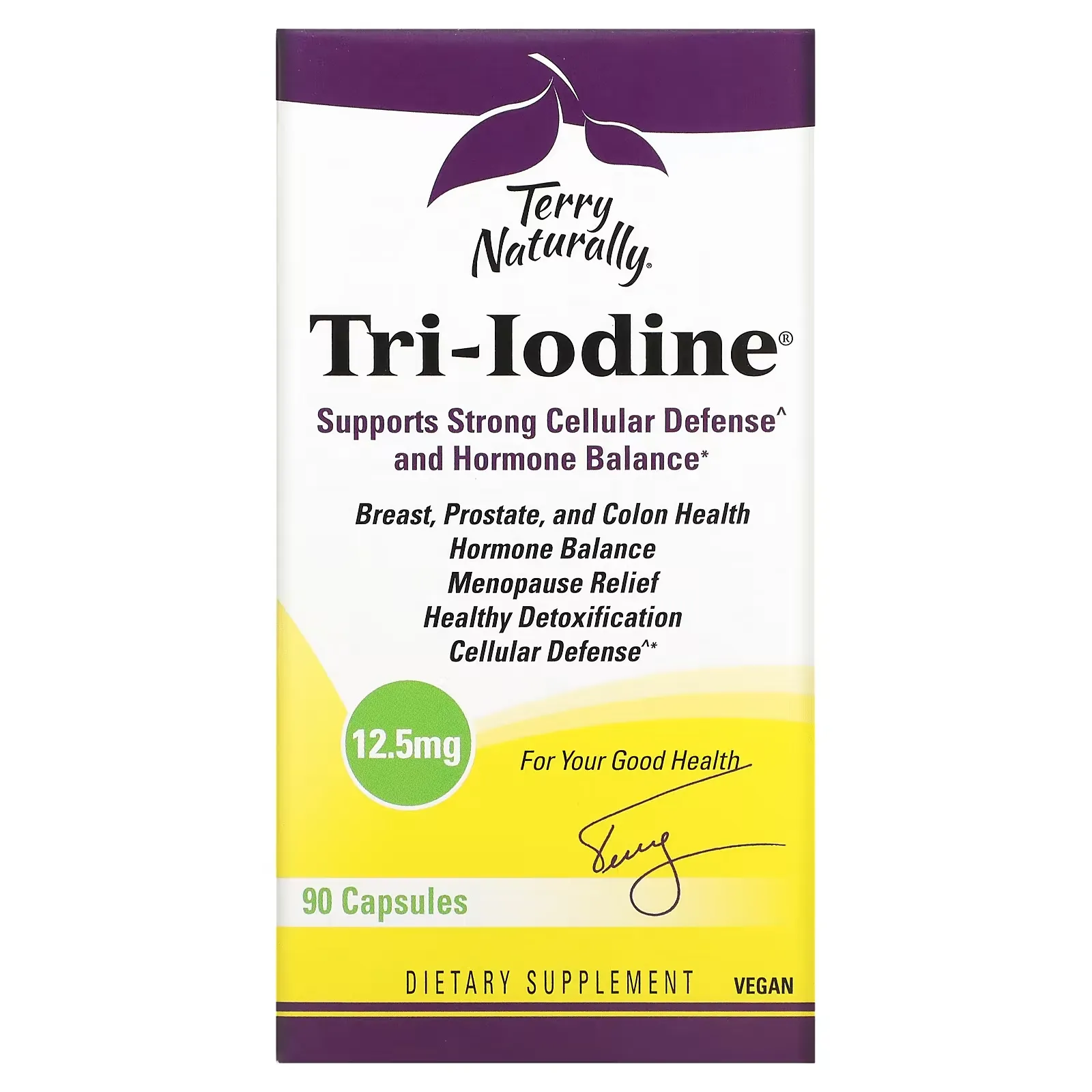 Tri-Iodine, 12.5 mg, 90 Capsules