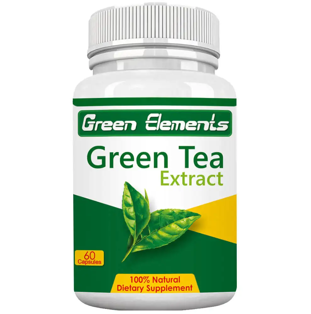 Green Elements Green Tea Extract,  60 capsules  Unflavoured