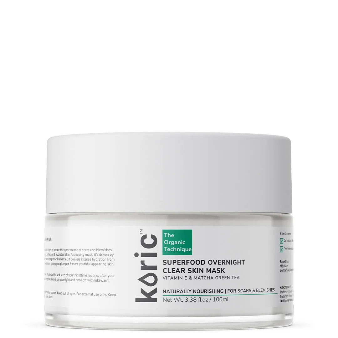 Koric Superfood Overnight Clear Skin Mask