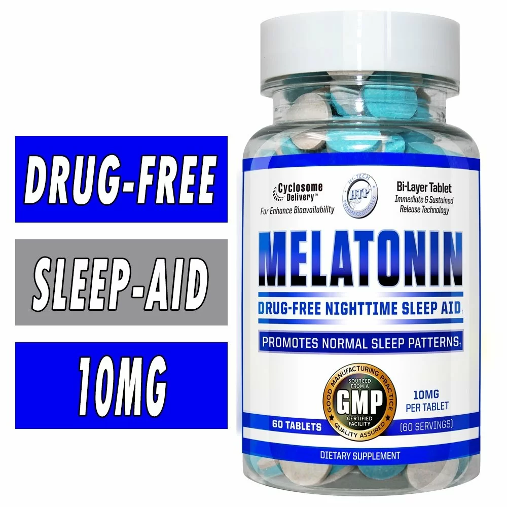 Hi-Tech Melatonin, 10 mg, 60 Tabs