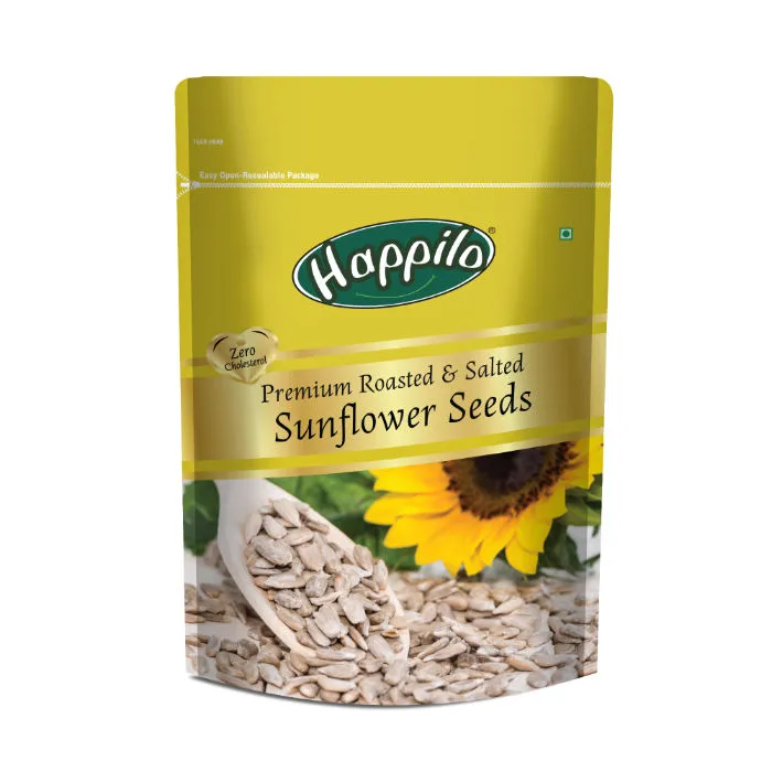 Happilo Premium Roasted & Salted Sunflower Seeds (No Shells)