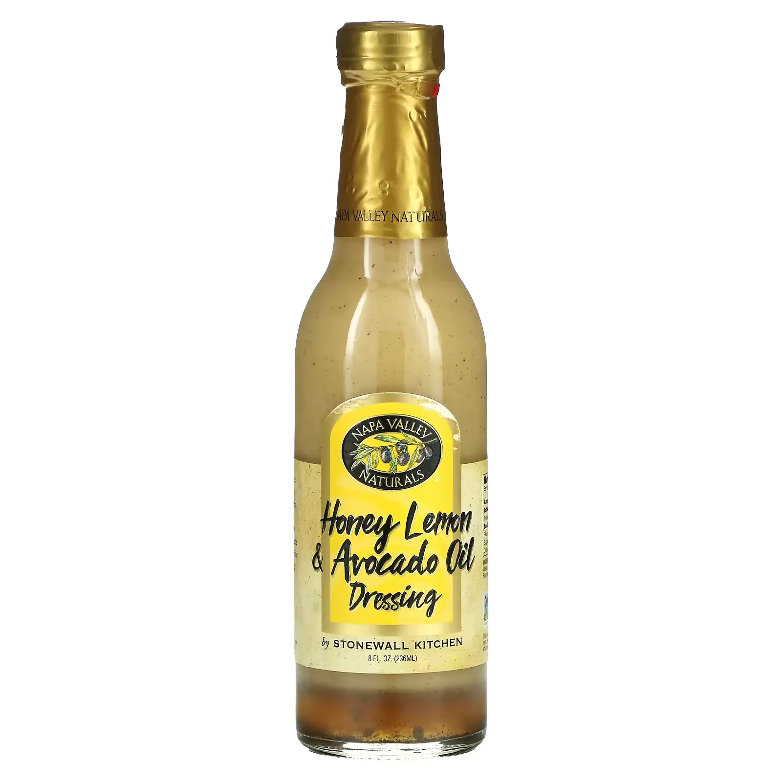 Honey Lemon & Avocado Oil Dressing, 8 fl oz (236 ml)