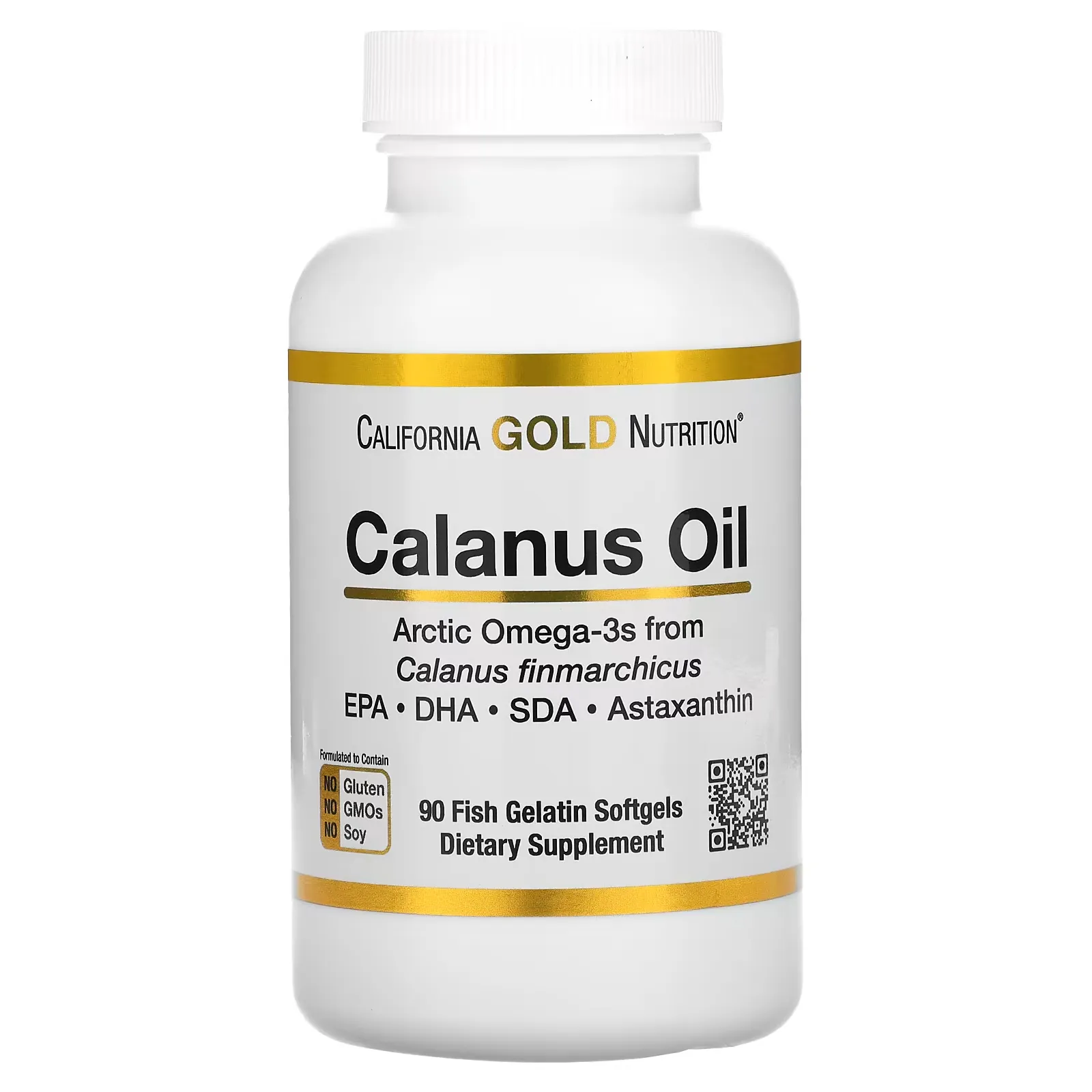 Calanus Oil, 500 mg, 90 Fish Gelatin Softgels