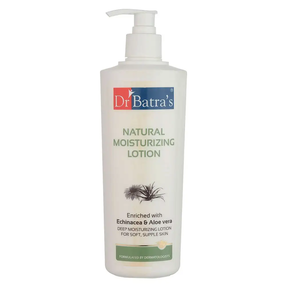 Dr Batra's Natural Moisturising Lotion,  400 ml  Enriched with Echinacea & Aloe Vera