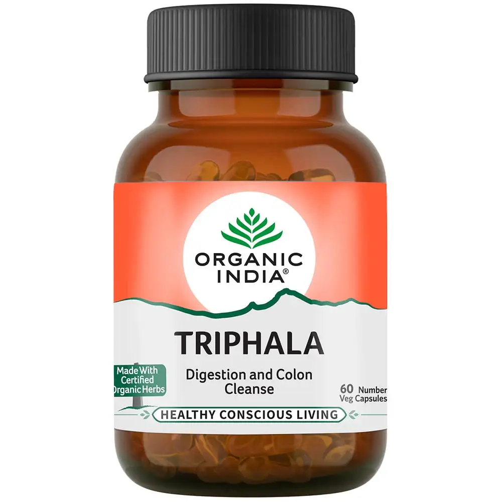 Organic India Triphala,  60 capsules