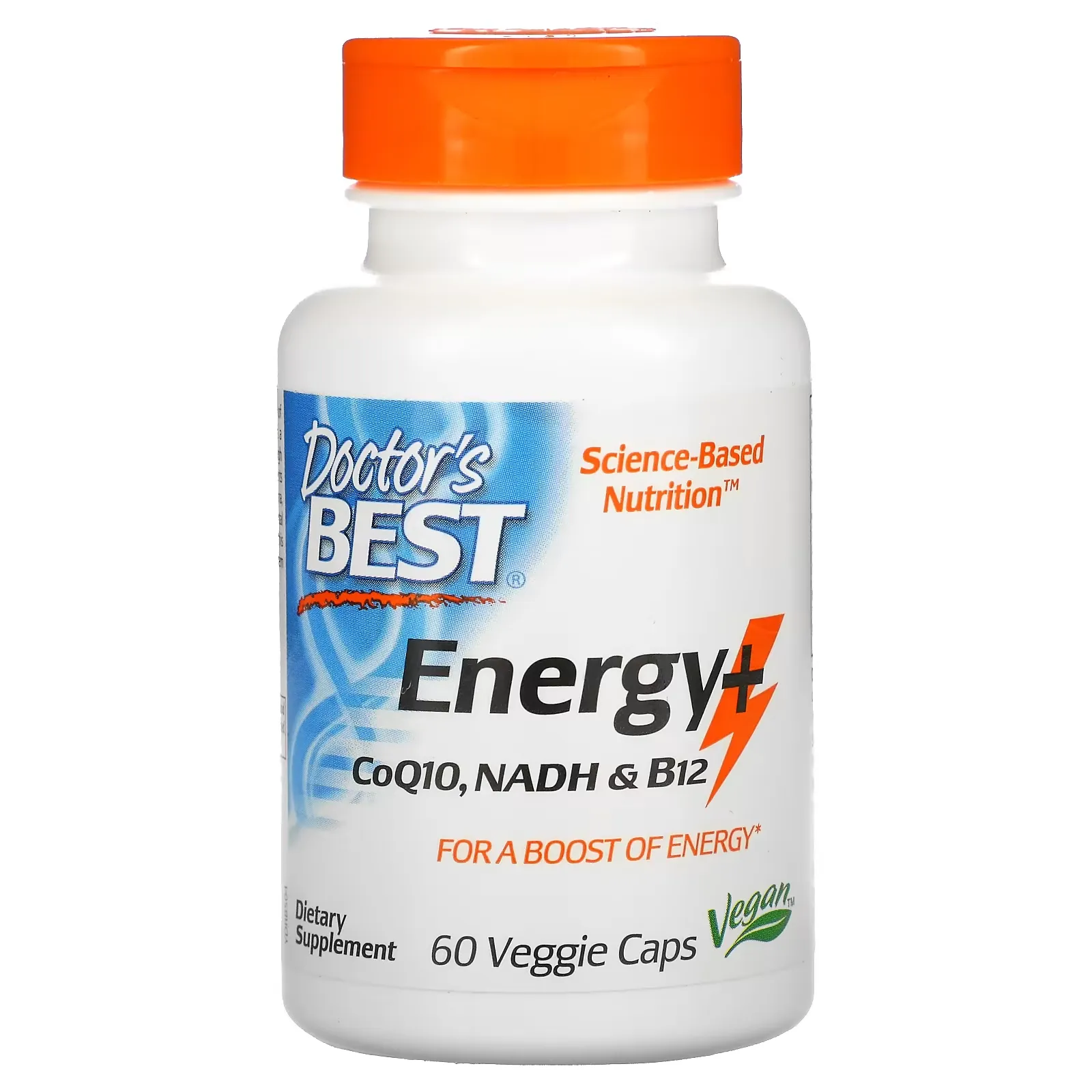 Energy+ CoQ10, NADH & B12, 60 Veggie Caps