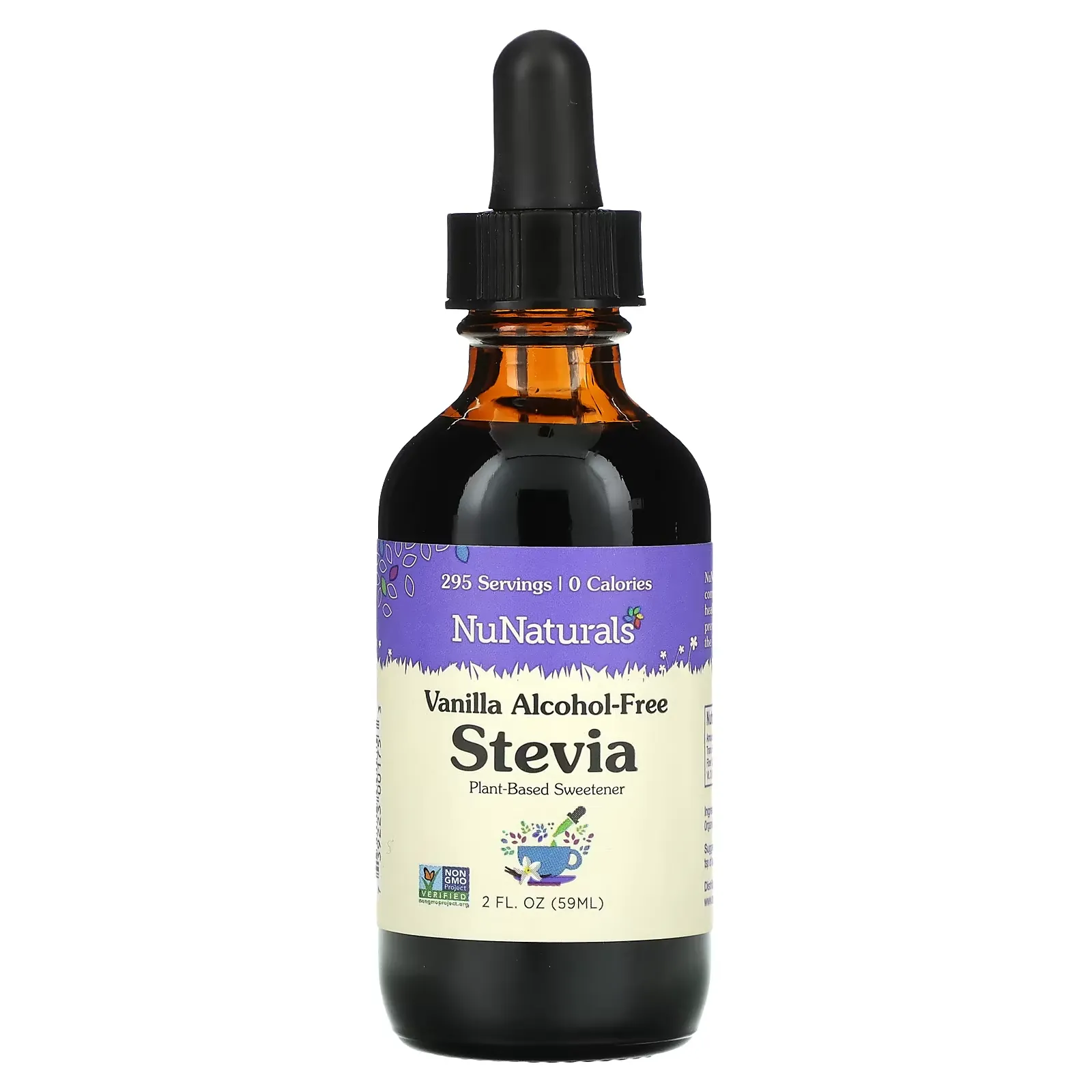 Alcohol Free Stevia, Vanilla, 2 fl oz (59 ml)