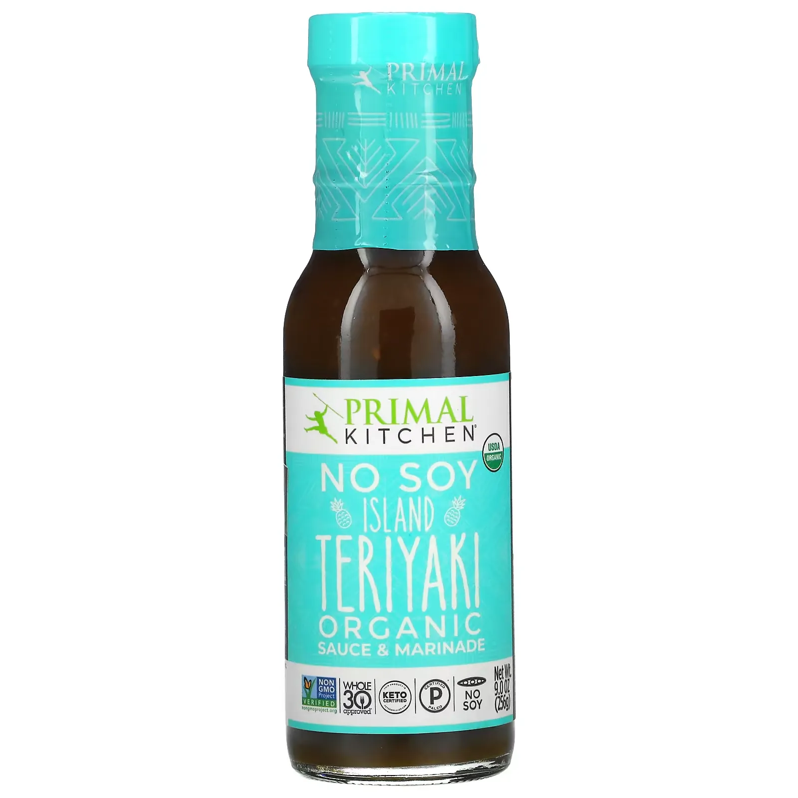 Organic No Soy Sauce & Marinade, Island Teriyaki, 9.0 oz (256 g)