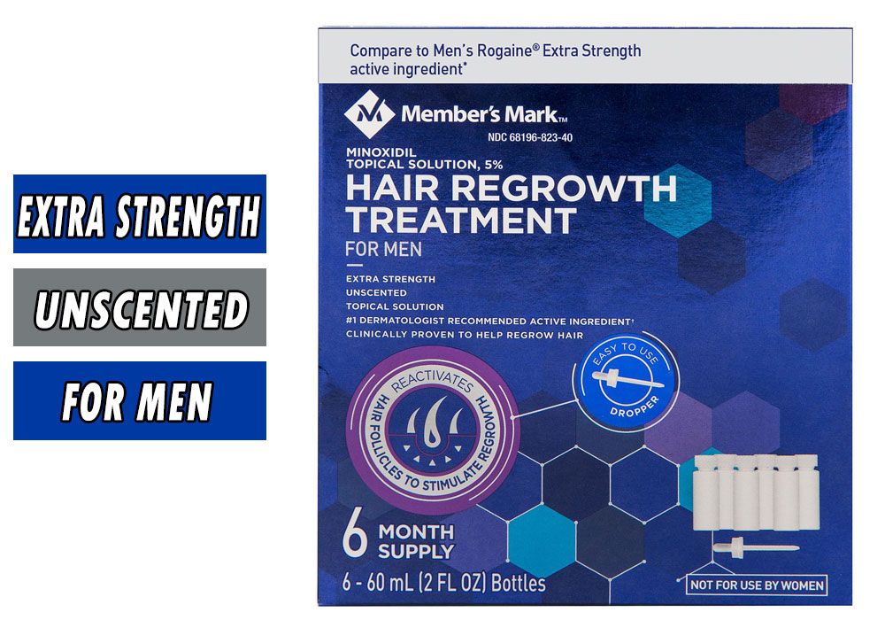 Member's Mark Minoxidil - 6 Month Supply