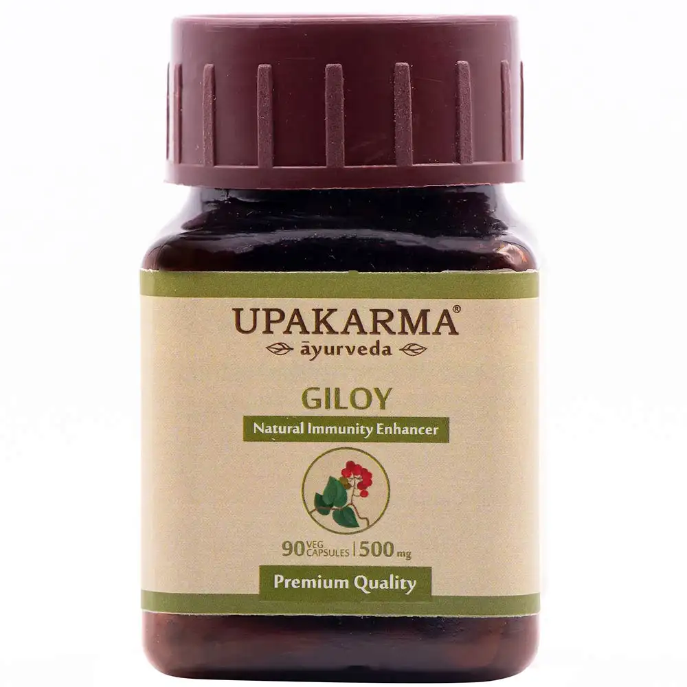 Upakarma Ayurveda Premium Giloy Extract (500 mg),  90 capsules