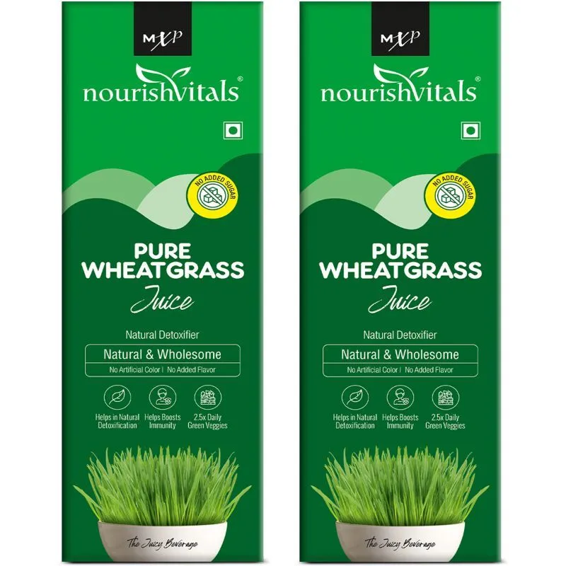 Nourish Vitals Pure Wheatgrass Juice