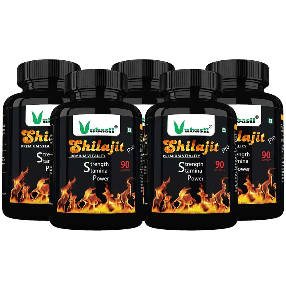 Vubasil Shilajit Pro - 800 mg,  450 capsules