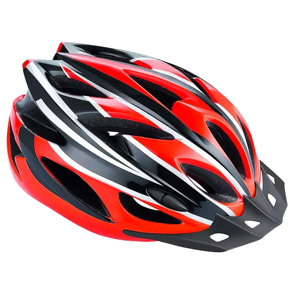 Strauss Sports Adjustable Light Weight Bicycle Safety Helmet,  Black