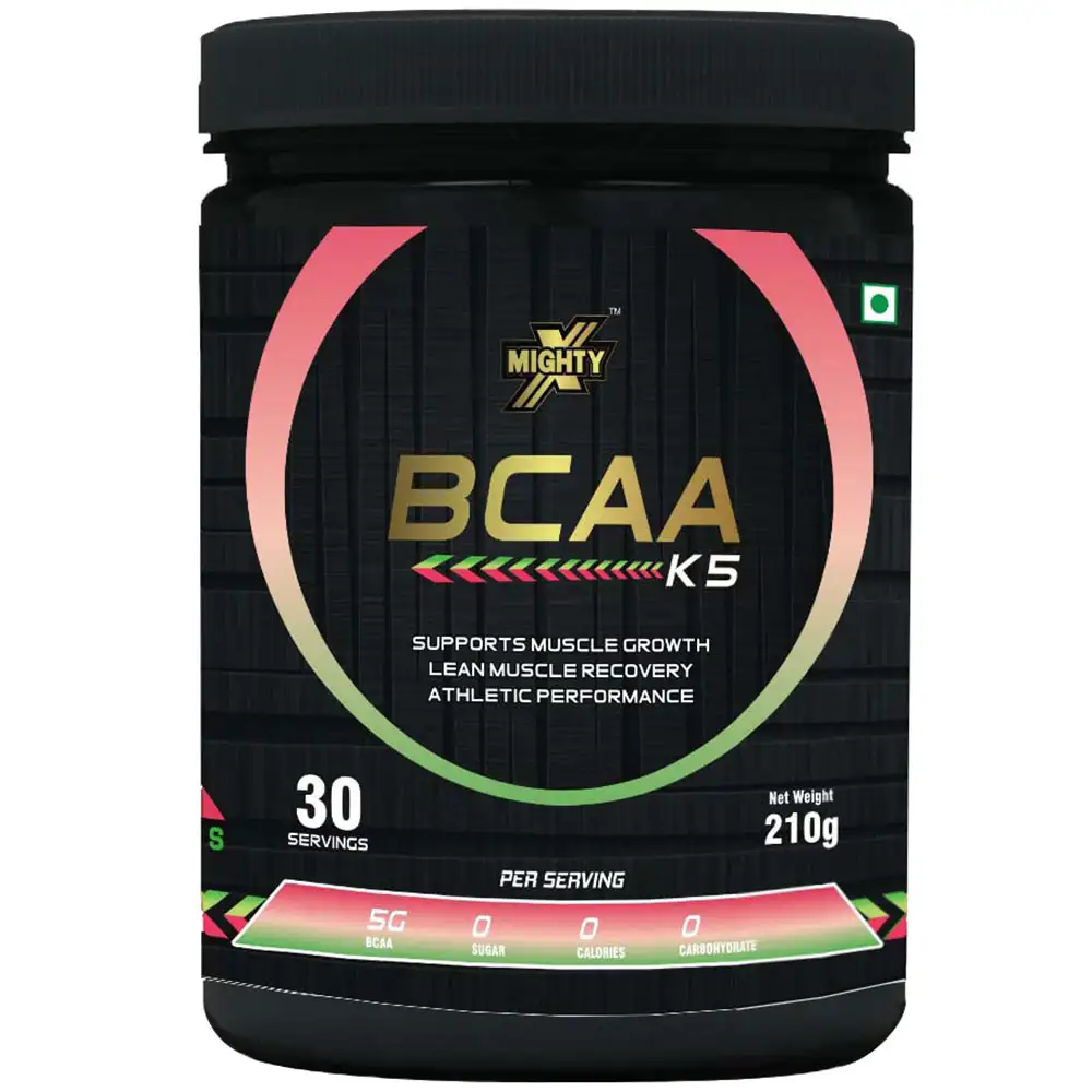 MightyX BCAA K5,  0.46 lb  30 Servings  Kiwi Strawberry