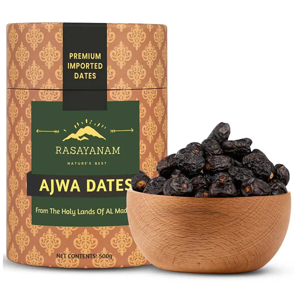 Rasayanam Ajwa Dates,  500 g  Natural