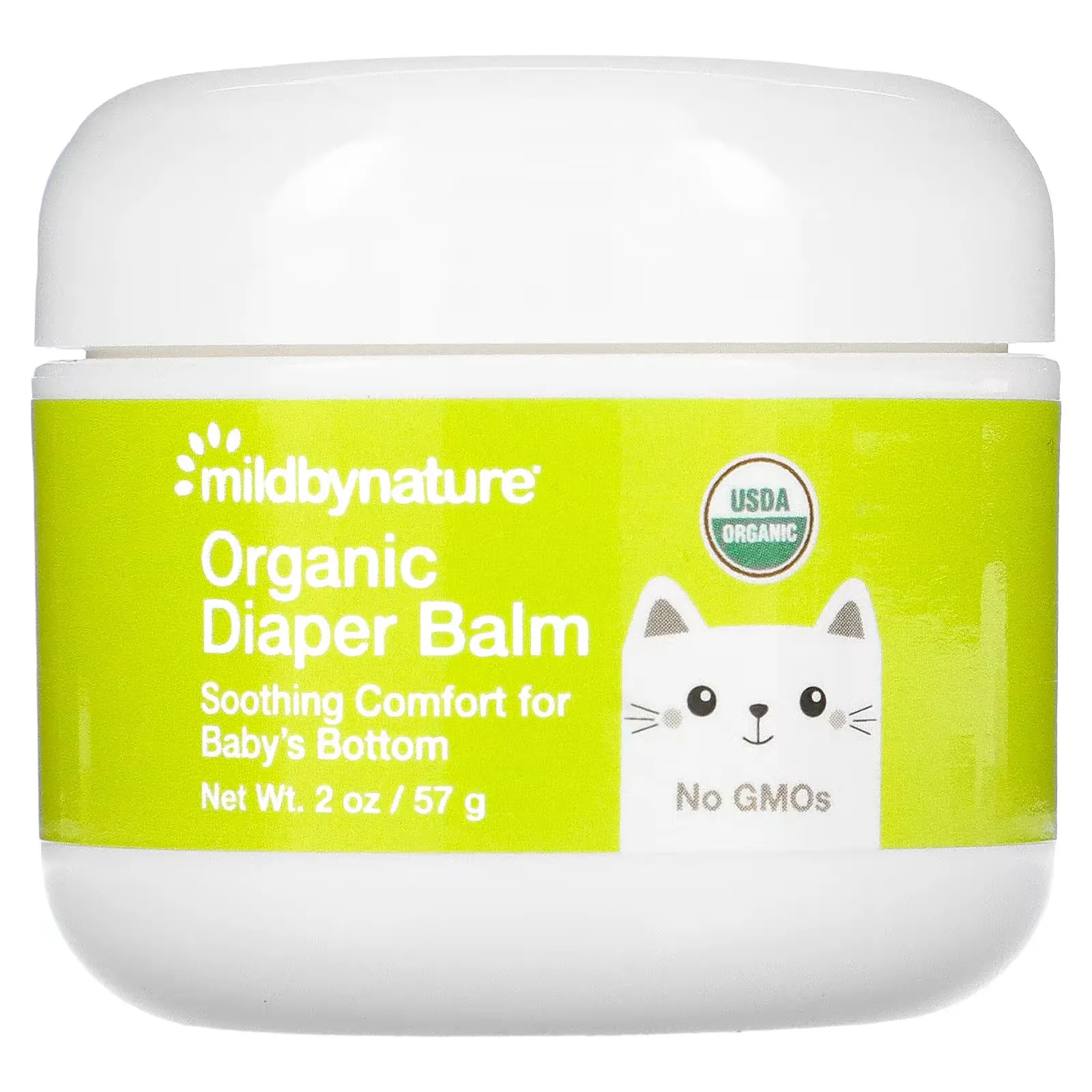 Organic Diaper Balm, 2 oz (57 g)