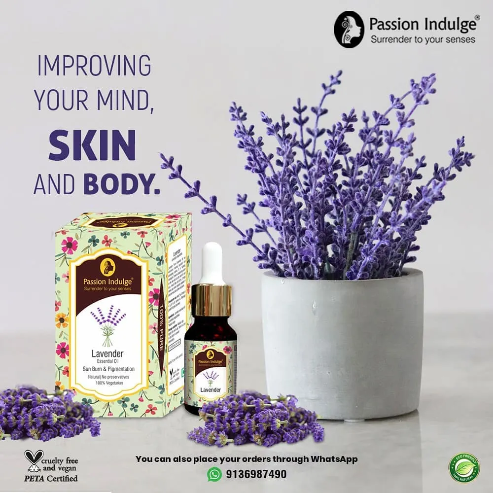 Passion Indulge Lavender Pure Essential Oil