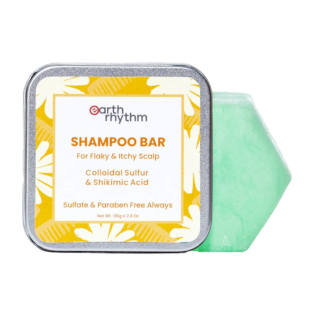 Earth Rhythm Shampoo Bar for Flaky & Itchy Scalp