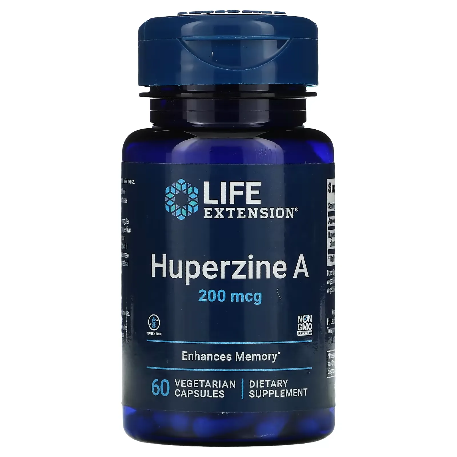 Huperzine A, 200 mcg, 60 Vegetarian Capsules