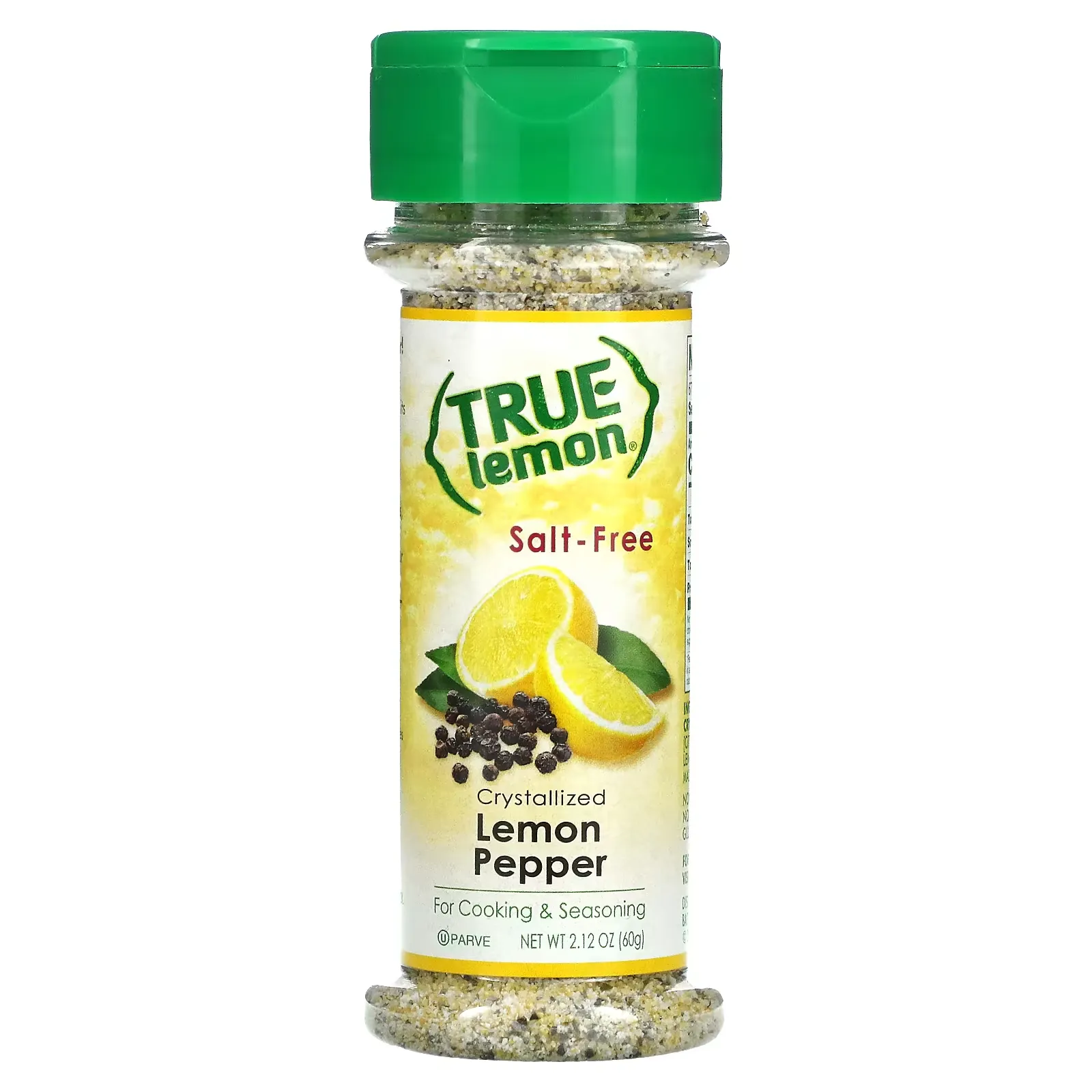 True Lemon, Crystallized Lemon Pepper, 2.12 oz (60 g)