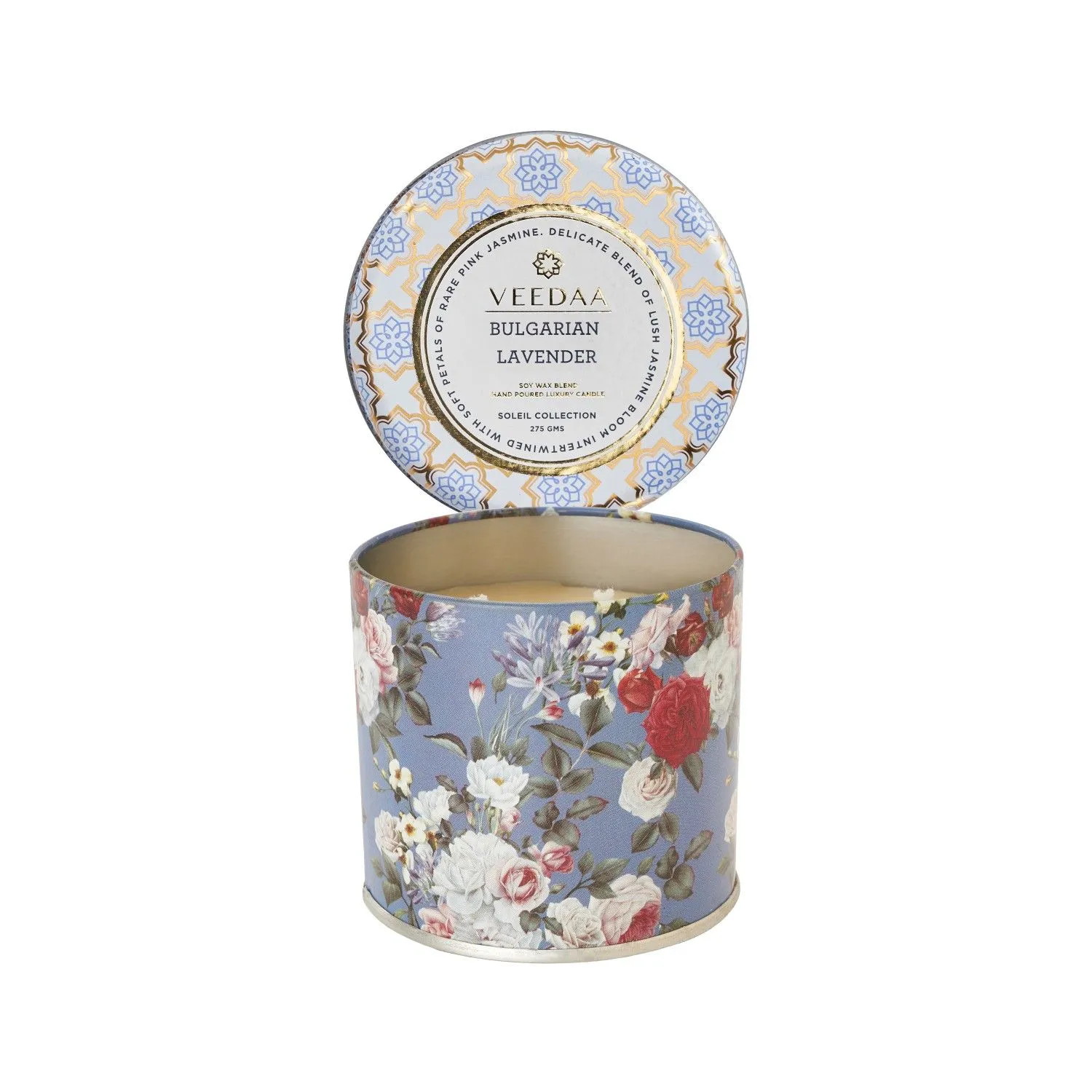 Veedaa Bulgarian Lavender Mason Tin Scented Candle