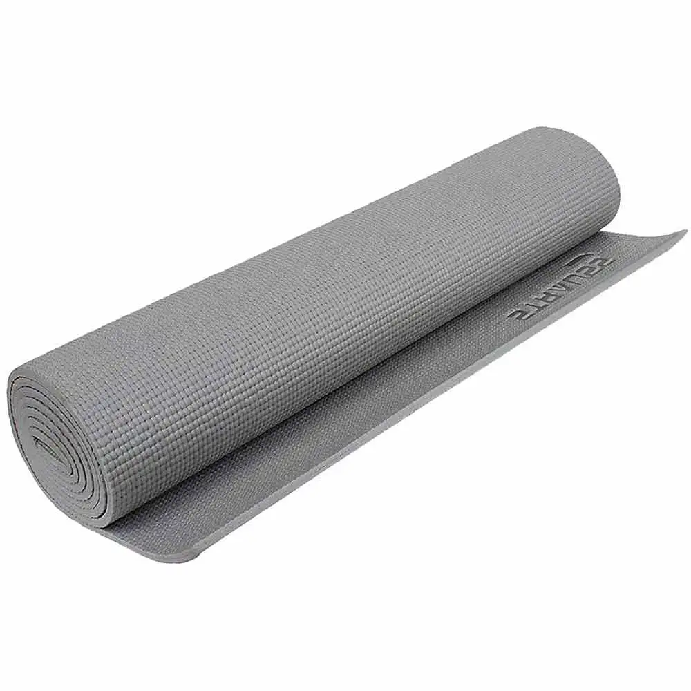 Strauss Ultra Soft Anti Skid Gym Exercise & Yoga Mat,  Grey  4 mm