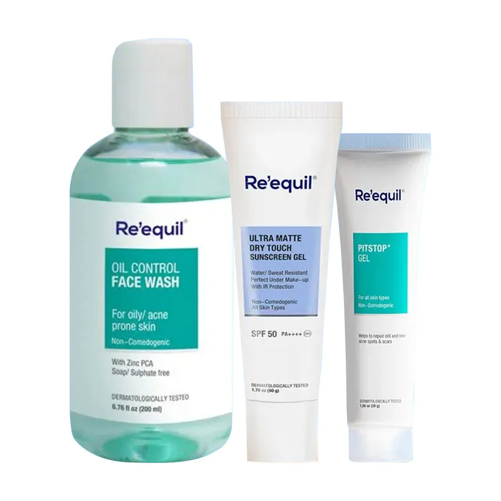 Re'equil Oily Skin Essentials Combo