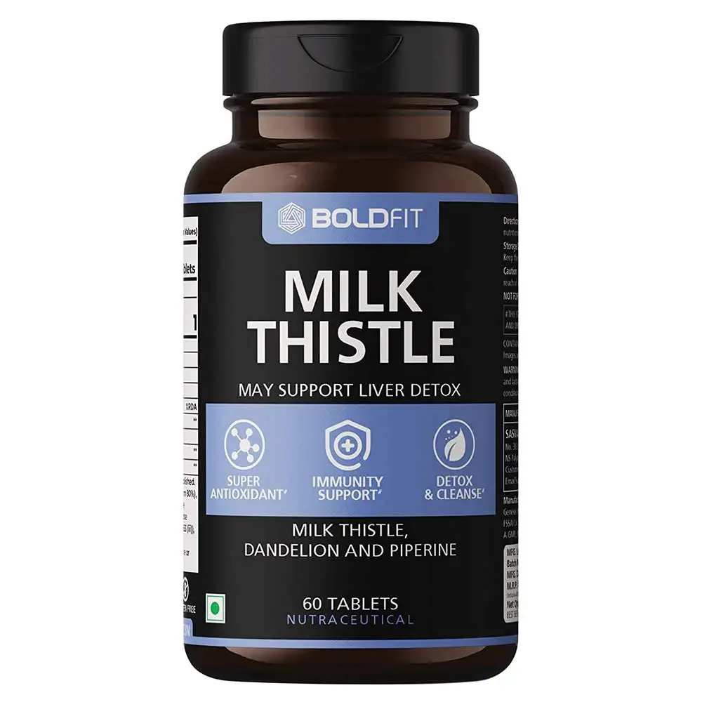 Boldfit Milk Thistle,  60 tablet(s)