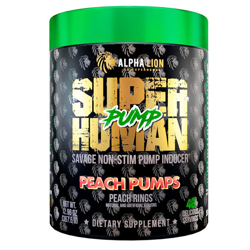 SuperHuman Pump - Peach Pumps - 42 Servings