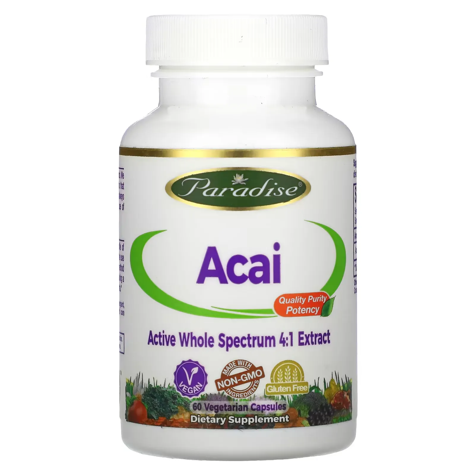 Acai, 60 Vegetarian Capsules