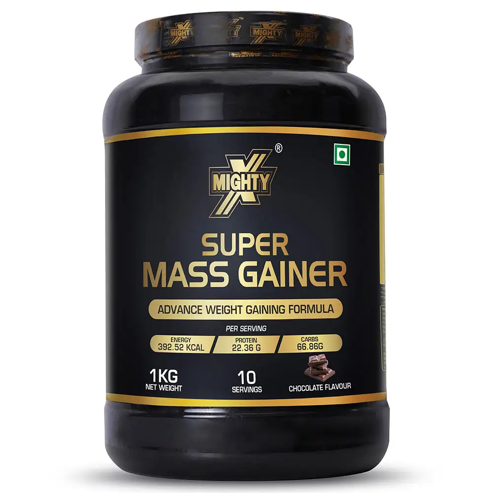 MightyX Super Mass Gainer,  2.2 lb  Chocolate