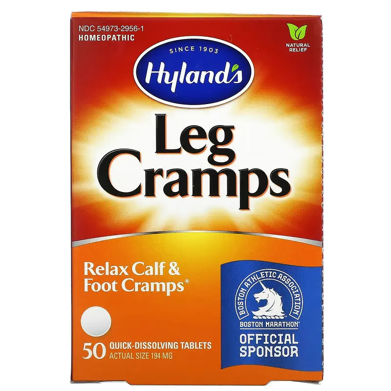 Leg Cramps, 50 Quick-Dissolving Tablets