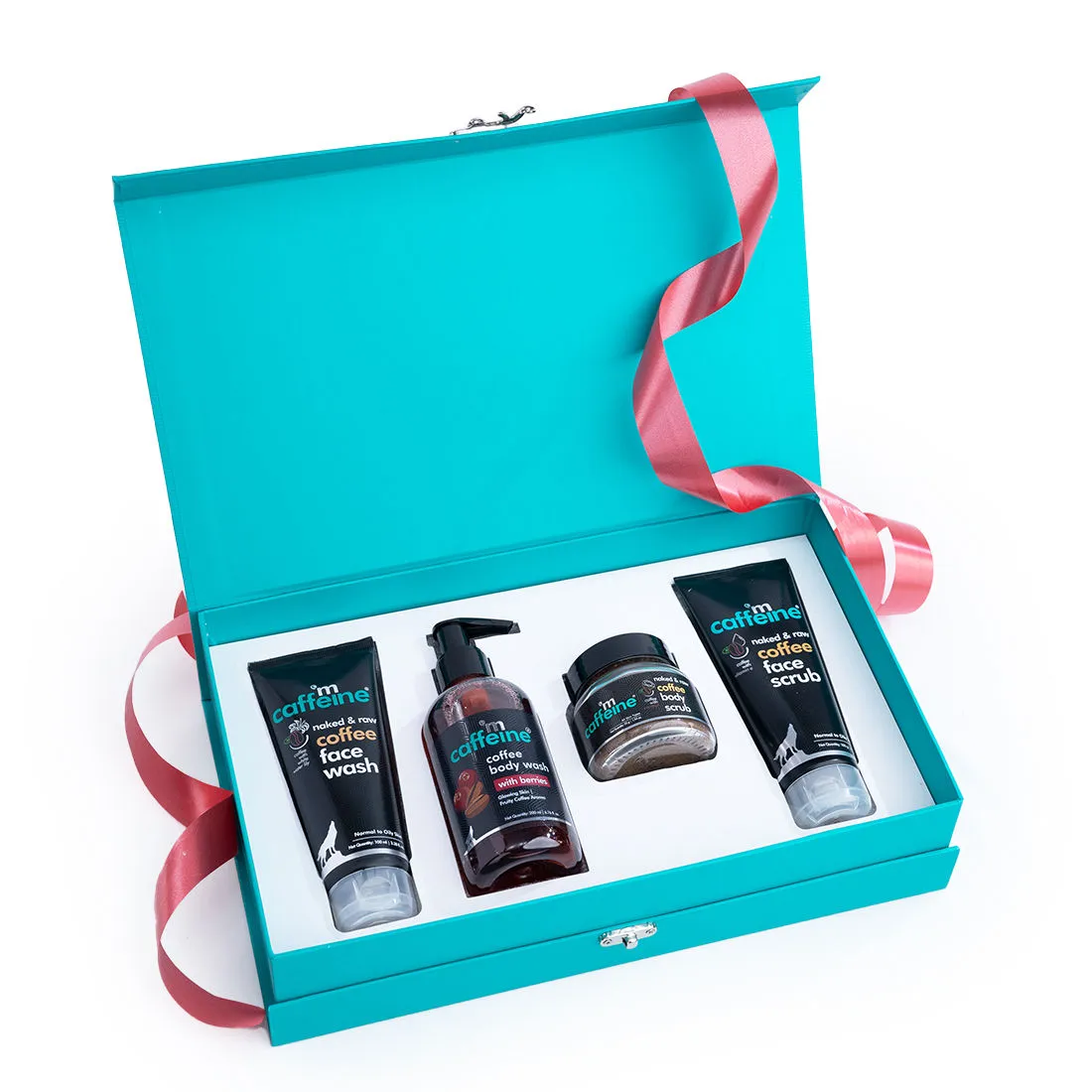 Mcaffeine Coffee Shower Temptations Luxury Shower Experience - Valentine's Day Premium Gift Kit