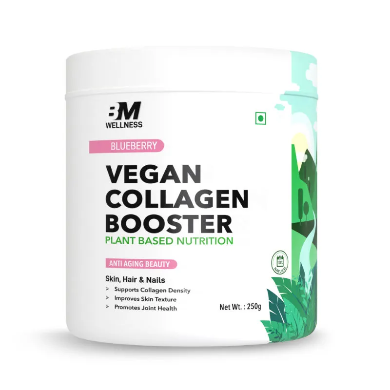 BM Wellness Vegan Collagen Booster - Blueberry