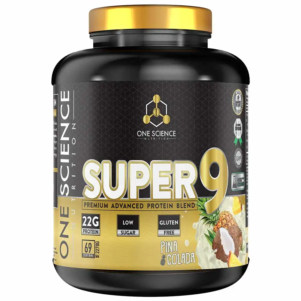 One Science Super 9 - Premium Advance Protein Blend,  5 lb  Pina Colada