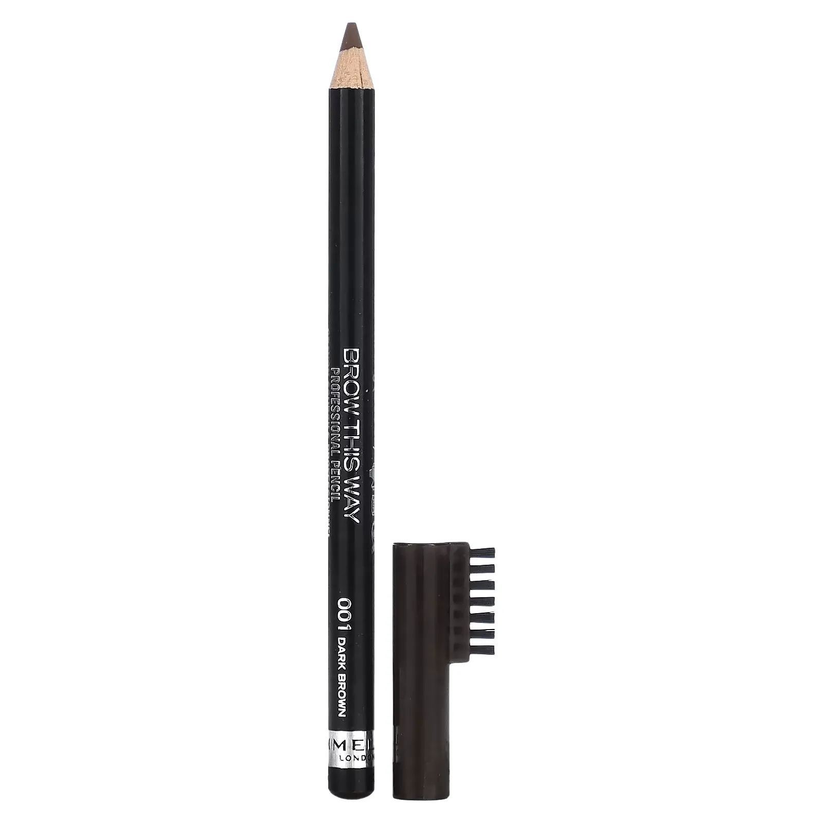 Brow This Way, Professional Eyebrow Pencil, 001 Dark Brown, 0.05 oz (1.4 g)