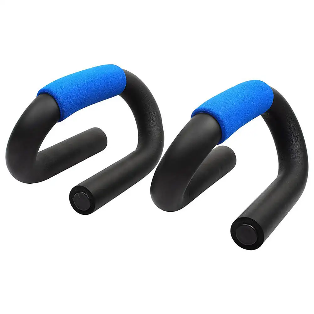 Strauss Power Push up Bar,  Black and Blue  Free Size