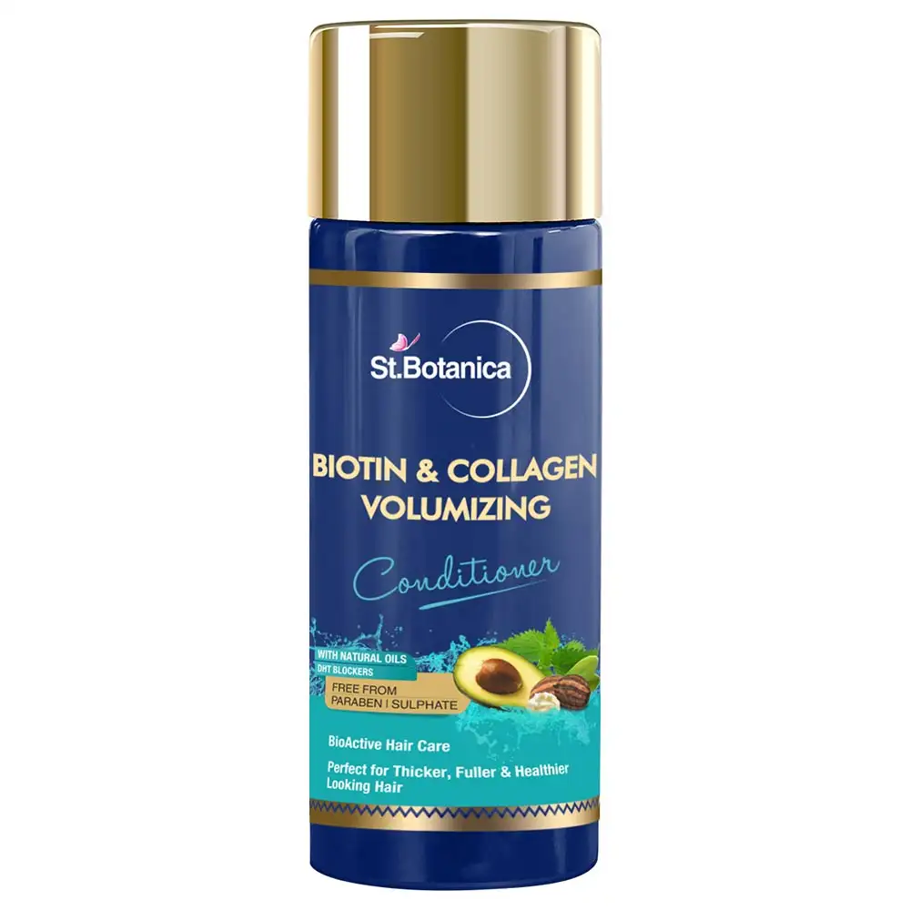 St.Botanica Biotin & Collagen Volumizing Conditioner,  50 ml  with Natural Oil