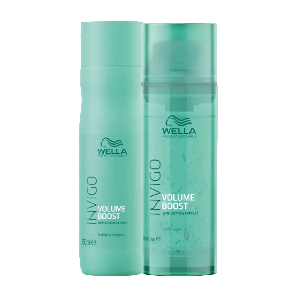 Wella Professionals Invigo Volume Boost Shampoo and Mask Combo