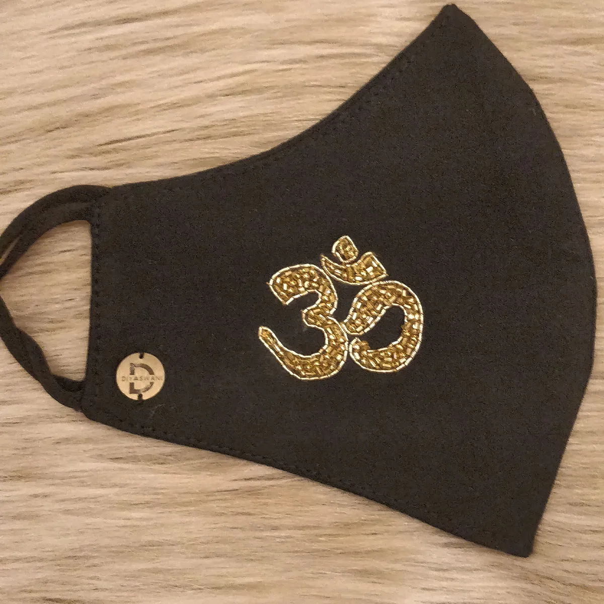 Diya Aswani Black Om Mask