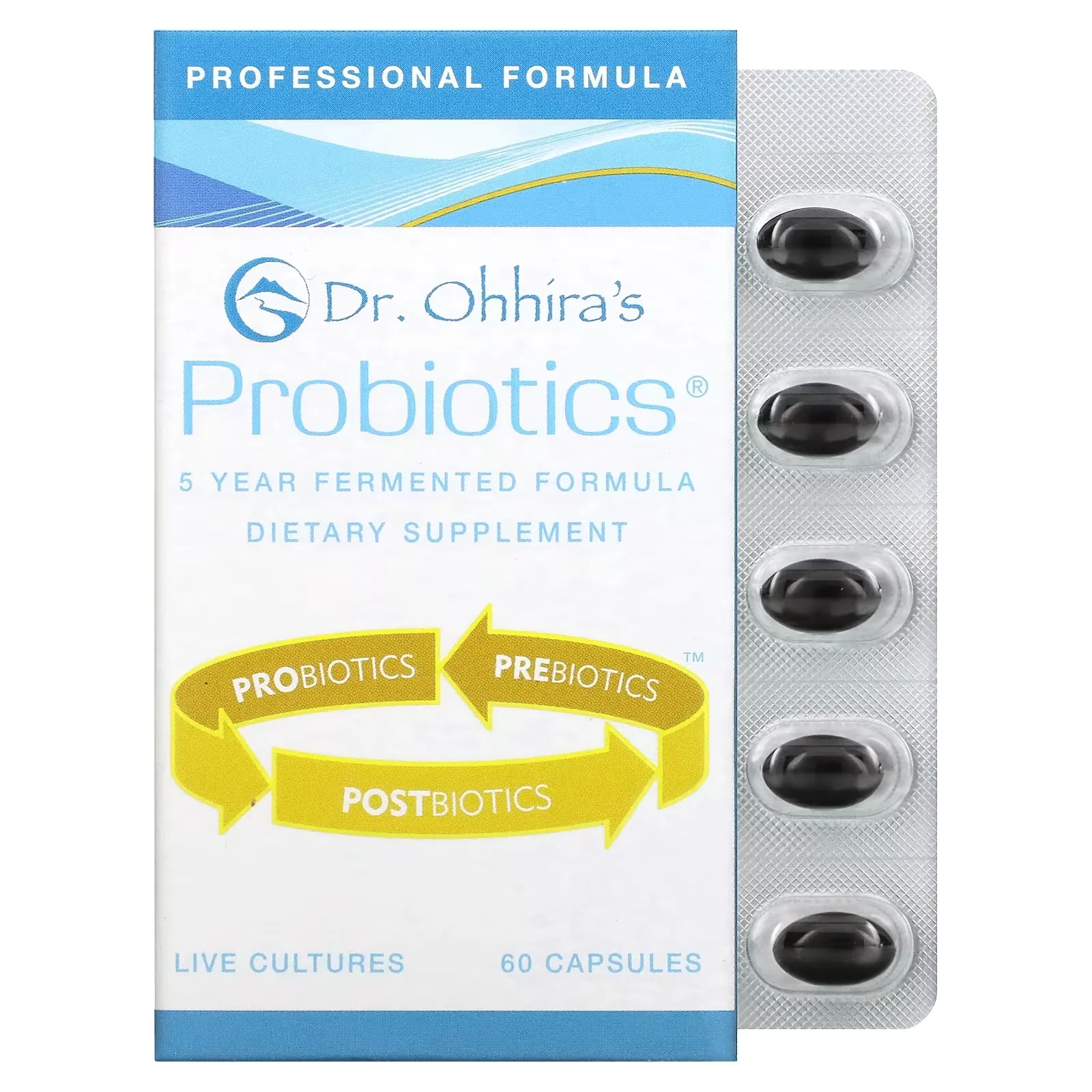 Professional Formula Probiotics, 60 Capsules