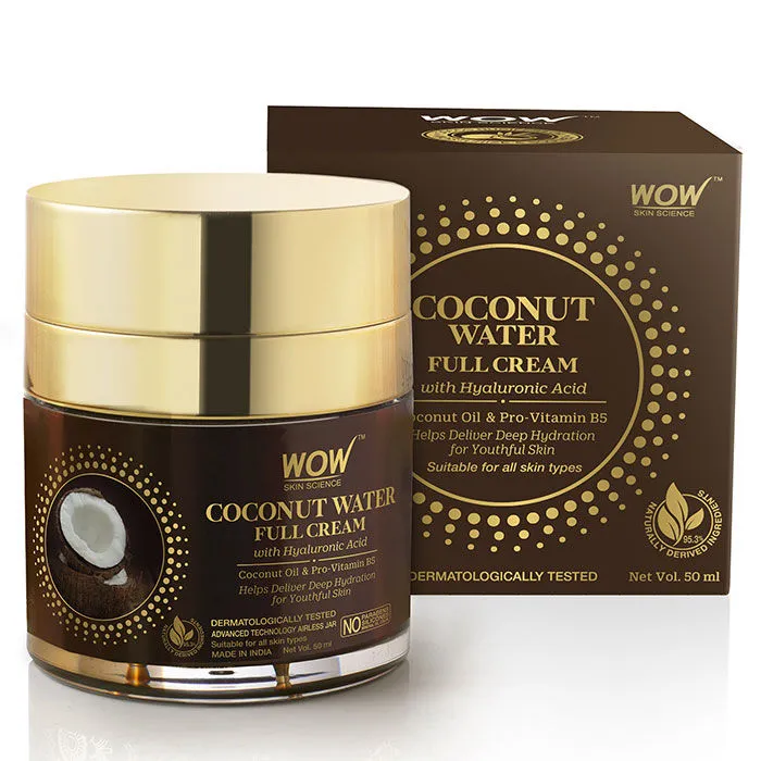 WOW Skin Science Coconut Water Full Cream