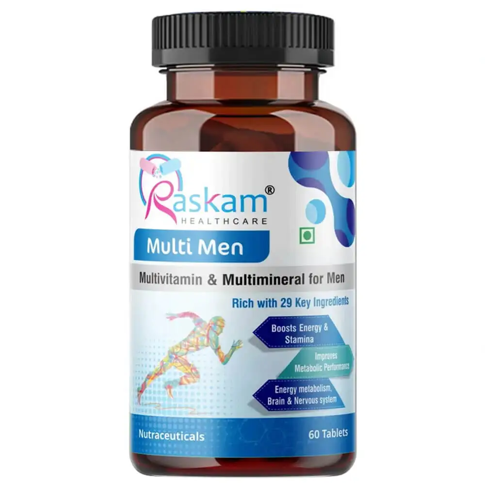 Raskam Multi Men,  60 tablet(s)  Unflavoured