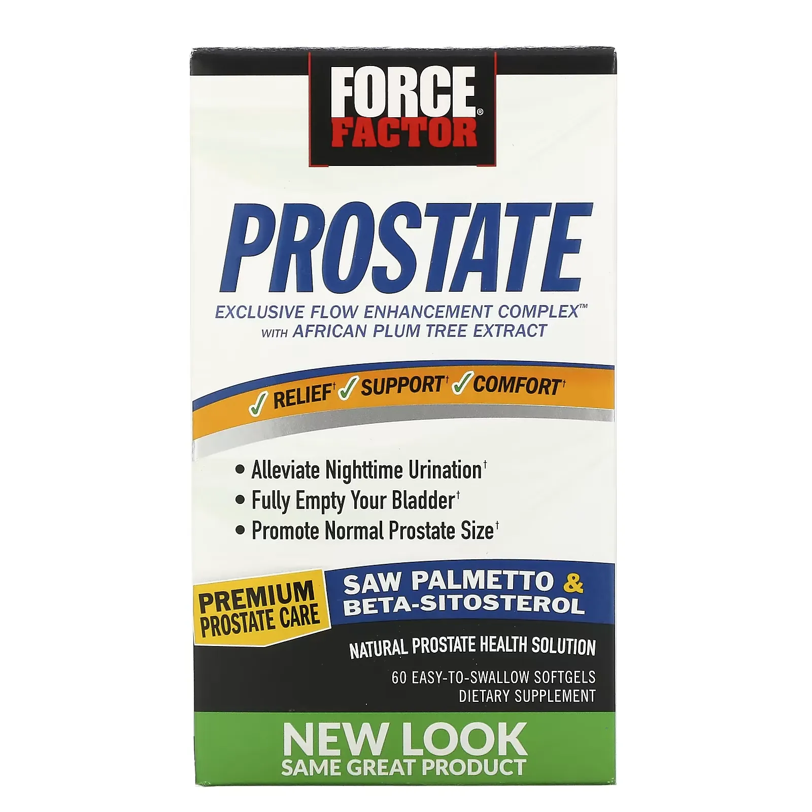 Prostate, Natural Prostate Health Solution, 60 Easy-To-Swallow Softgels