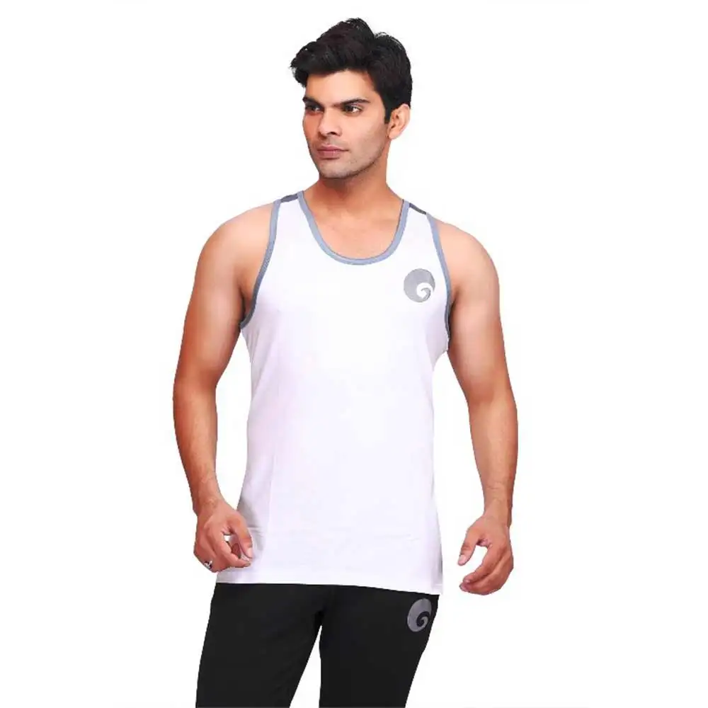 Omtex Ghost Stringer for Men,  White  Small