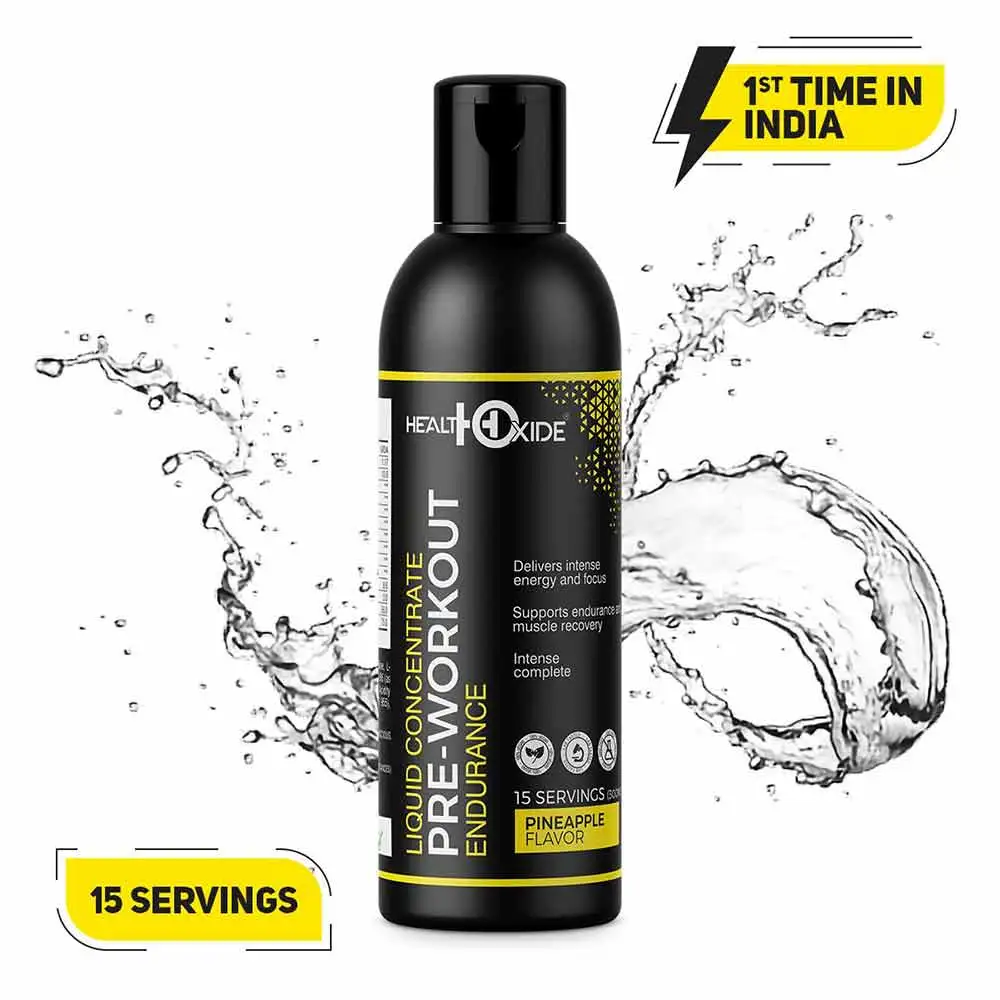 Health Oxide Liquid Concentrate Pre-Workout,  300 ml  Pineapple