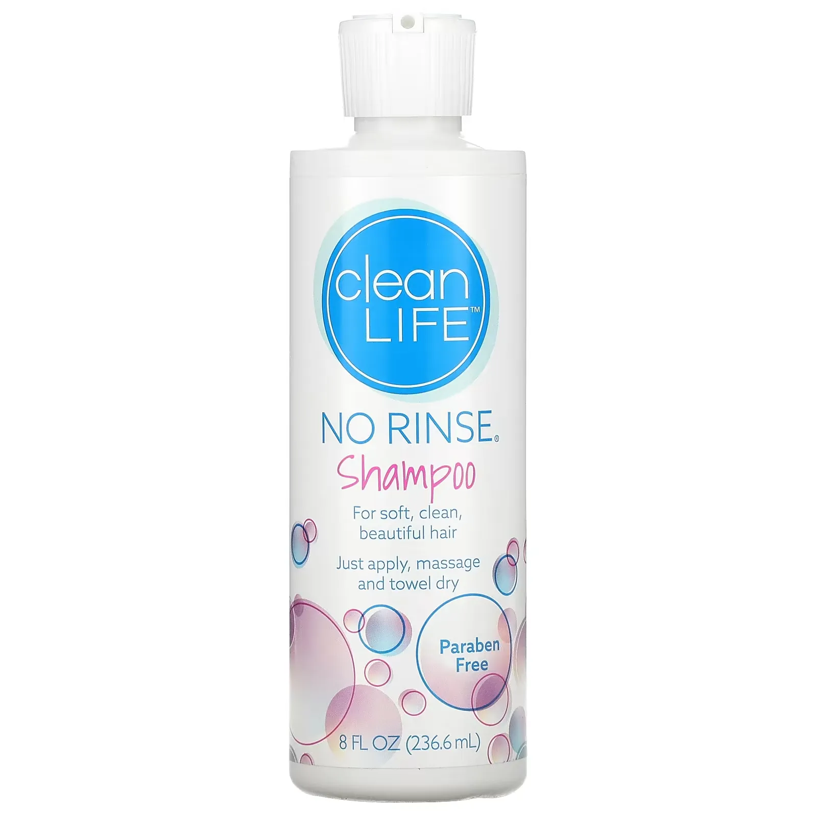 No Rinse Shampoo, 8 fl oz (236.6 ml)